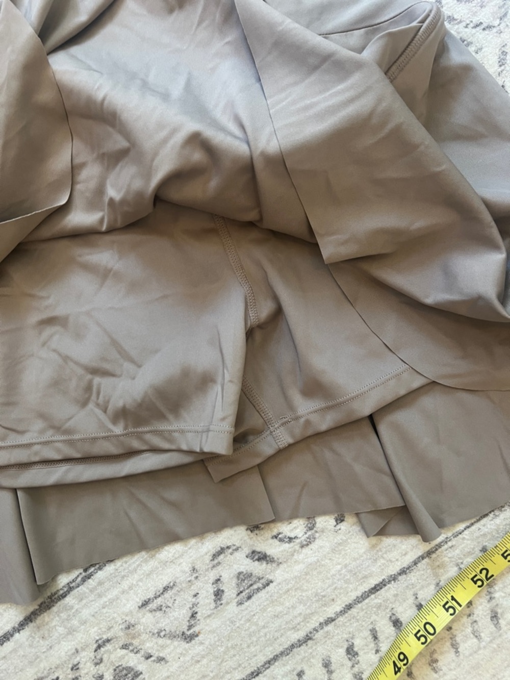 Calvin Klein Taupe Brown Athletic Skort - Picture 5 of 5